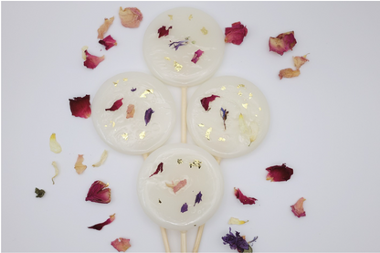 Petal and Gold Lollipop